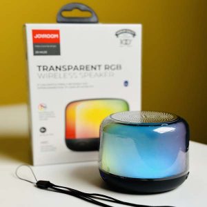 Joyroom Bluetooh Speaker – JR-ML03 Transparent Wireless Speaker With RGB Light