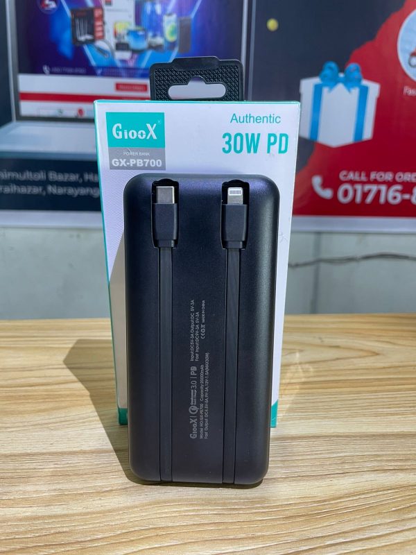 GIOOX 20000mAh PD 30W | QC3.0 | SUPER FAST CHARGING POWERBANK - Image 4