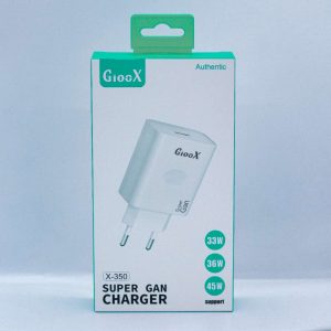 GIOOX SUPER GAN 33W TO 45W SUPPORTED | SUPER FAST CHARGER