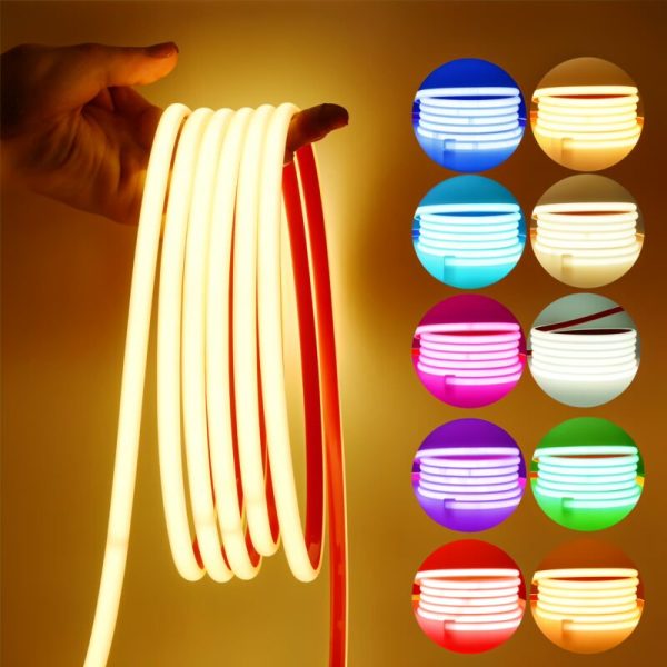 GearUP NEON LED Strip Light (5M, Ice Blue, Orange, Green, Pink, Purple, Wram Wrhite, Yellow, Red & White Color) - Image 2