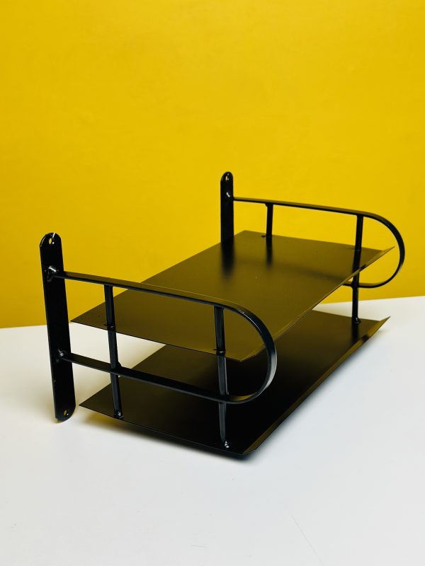 Metal Router Stand – Black - Image 2