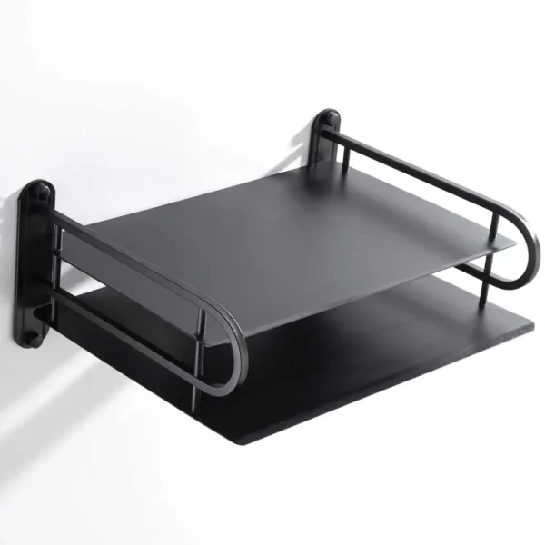 Metal Router Stand – Black - Image 4