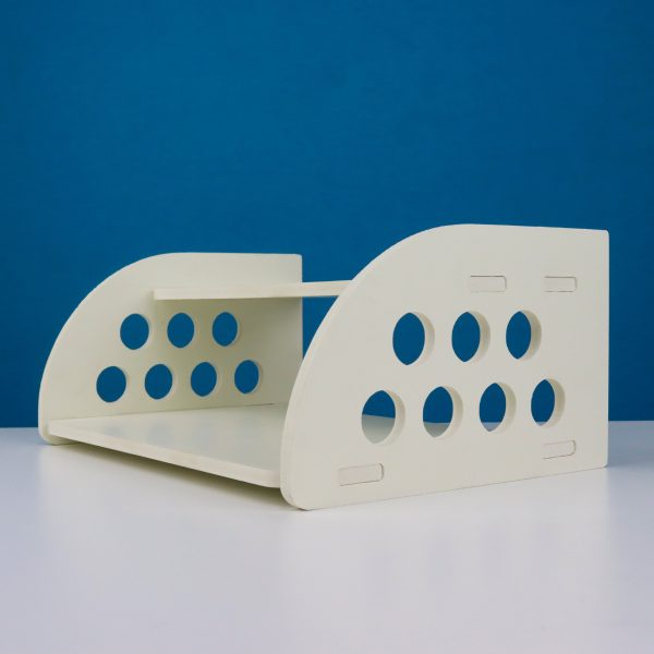Router Stand – Round Cut New Design – White Color - Image 3