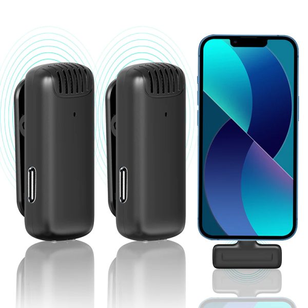 Ulanzi J12 Dual Wireless Microphone for Android With Charging Case For Type-C - Image 7