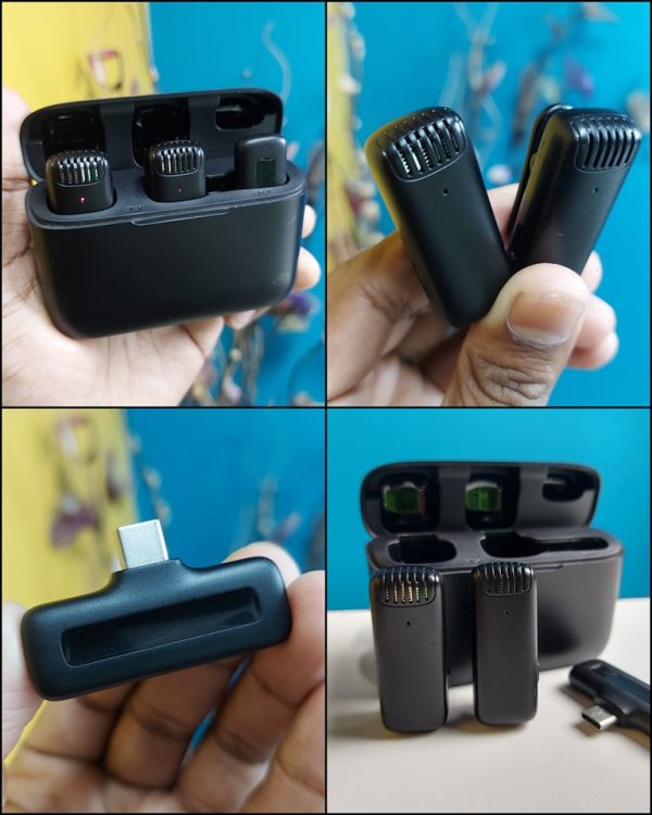 Ulanzi J12 Dual Wireless Microphone for Android With Charging Case For Type-C - Image 3