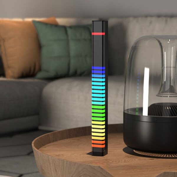 3D RGB APP Control Rechargeable Rhythm Light With Voice-Activated Pickup (D10) - Image 8