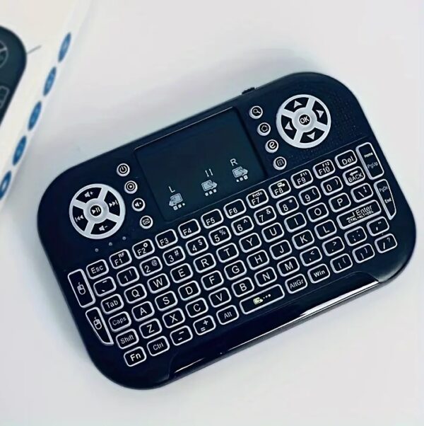 GearUP MK20 2.4GHz + Wireless Dual Mode RGB Backlit Rechargeable Mini Portable Keyboard With Touchpad - Image 4