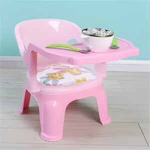 Baby Chair, with Tray Strong and Durable Plastic Chair for Kids/Plastic School Study Chair,Feeding Chair for Kids